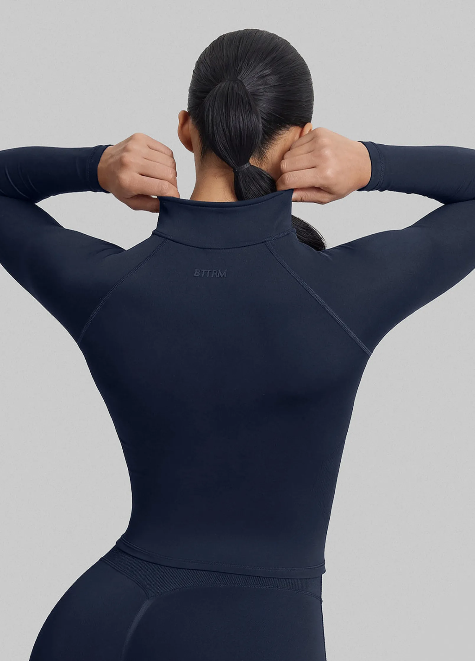 SculptMe Longline Full Zipper Seamless Breathable Warm Jacket