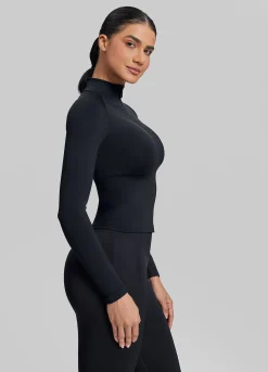 SculptMe Longline Full Zipper Seamless Breathable Warm Jacket