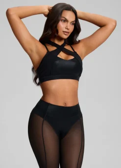Sculpt Strappy Crossback Top