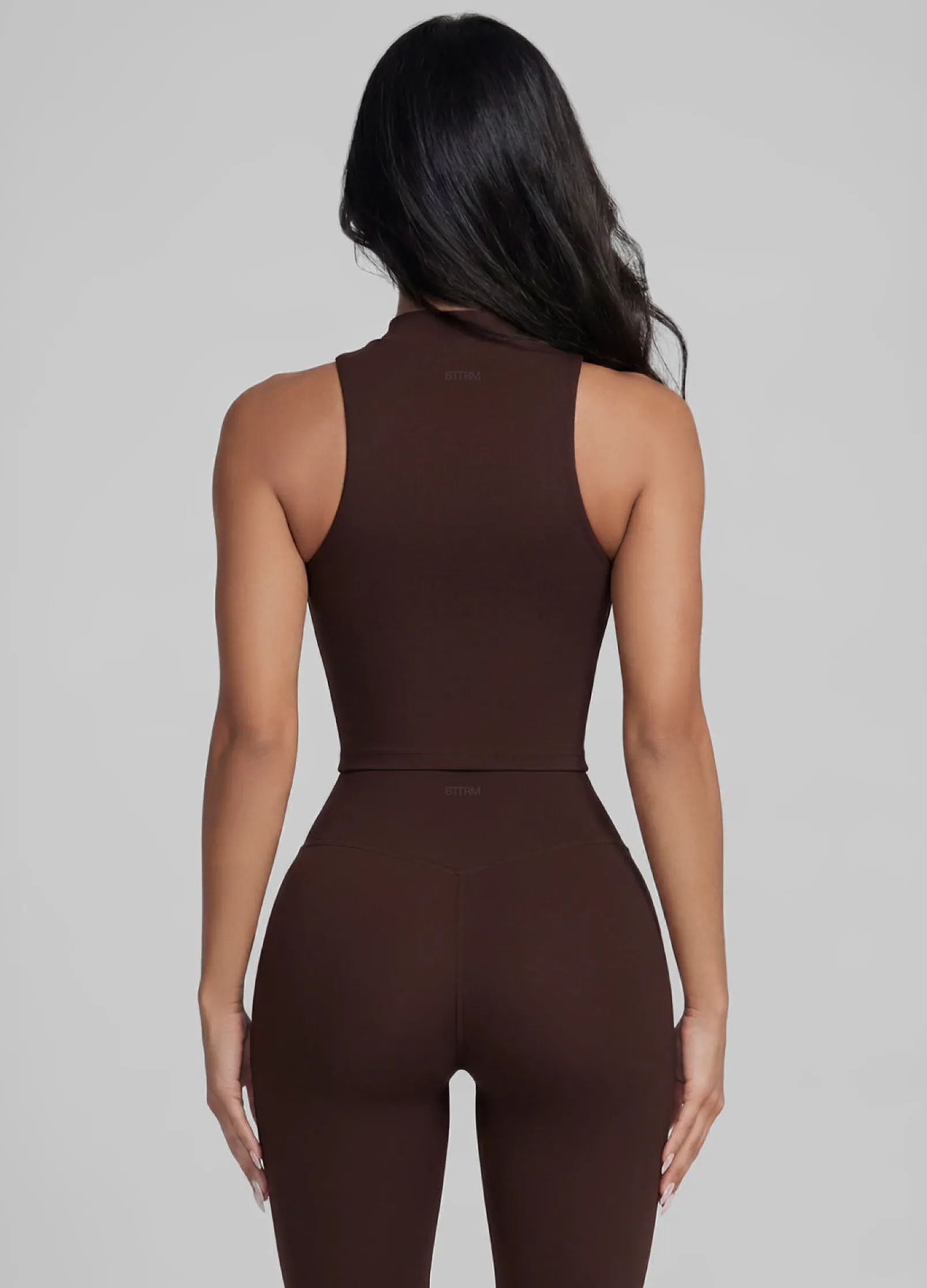 Sculpt Zip Crop Weste