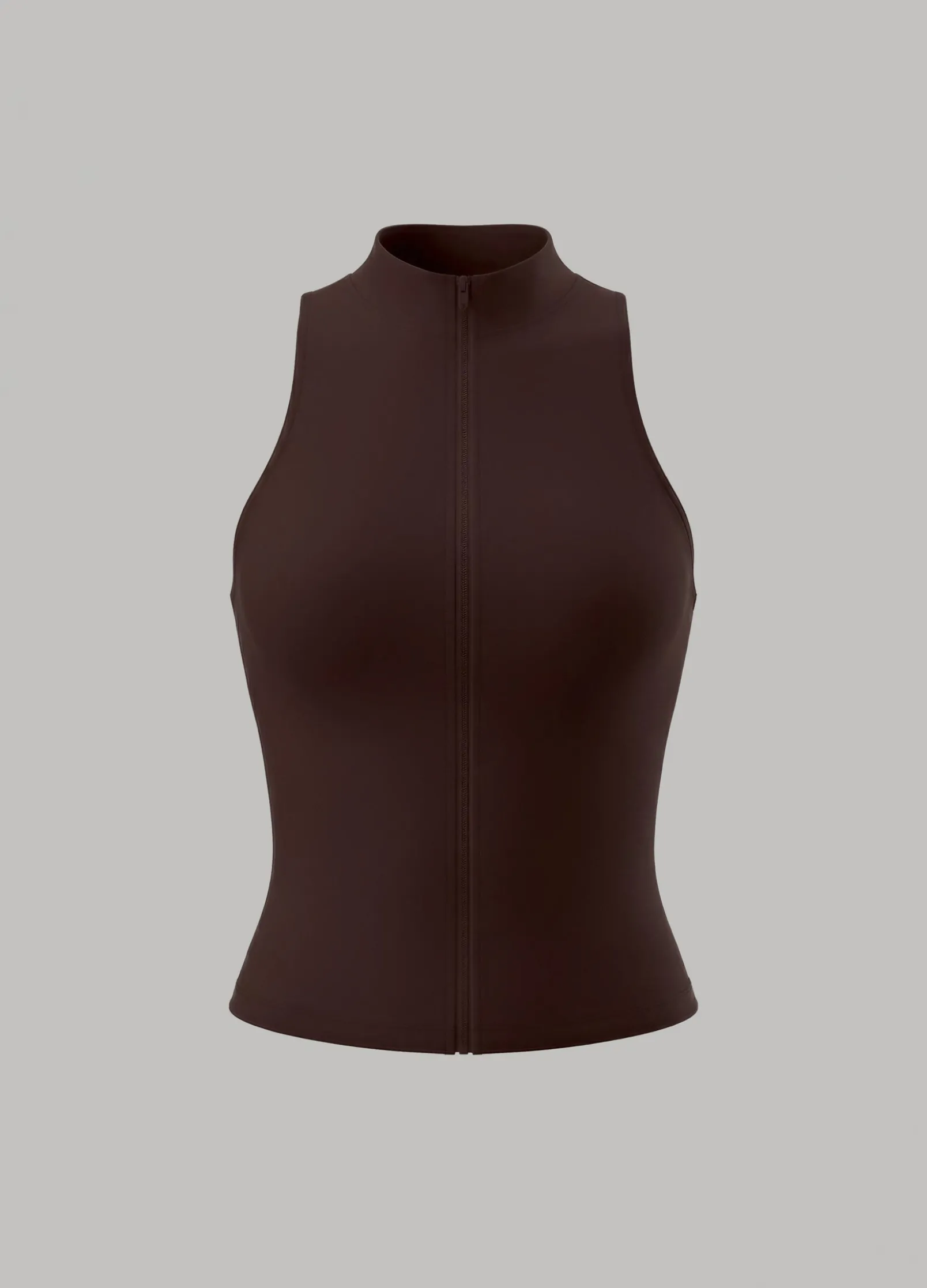 Sculpt Zip Crop Weste