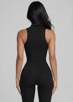Sculpt Zip Crop Weste