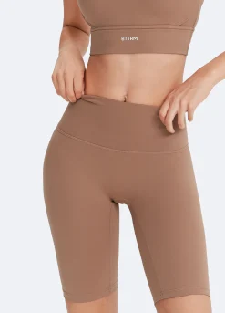 Shorts mit hoher Taille