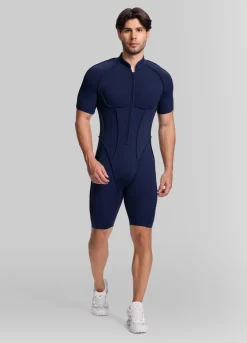 Sleek Shorts Open-Back Herosuit