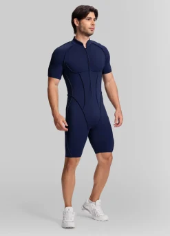 Sleek Shorts Open-Back Herosuit