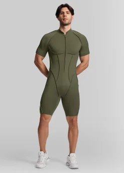 Sleek Shorts Open-Back Herosuit