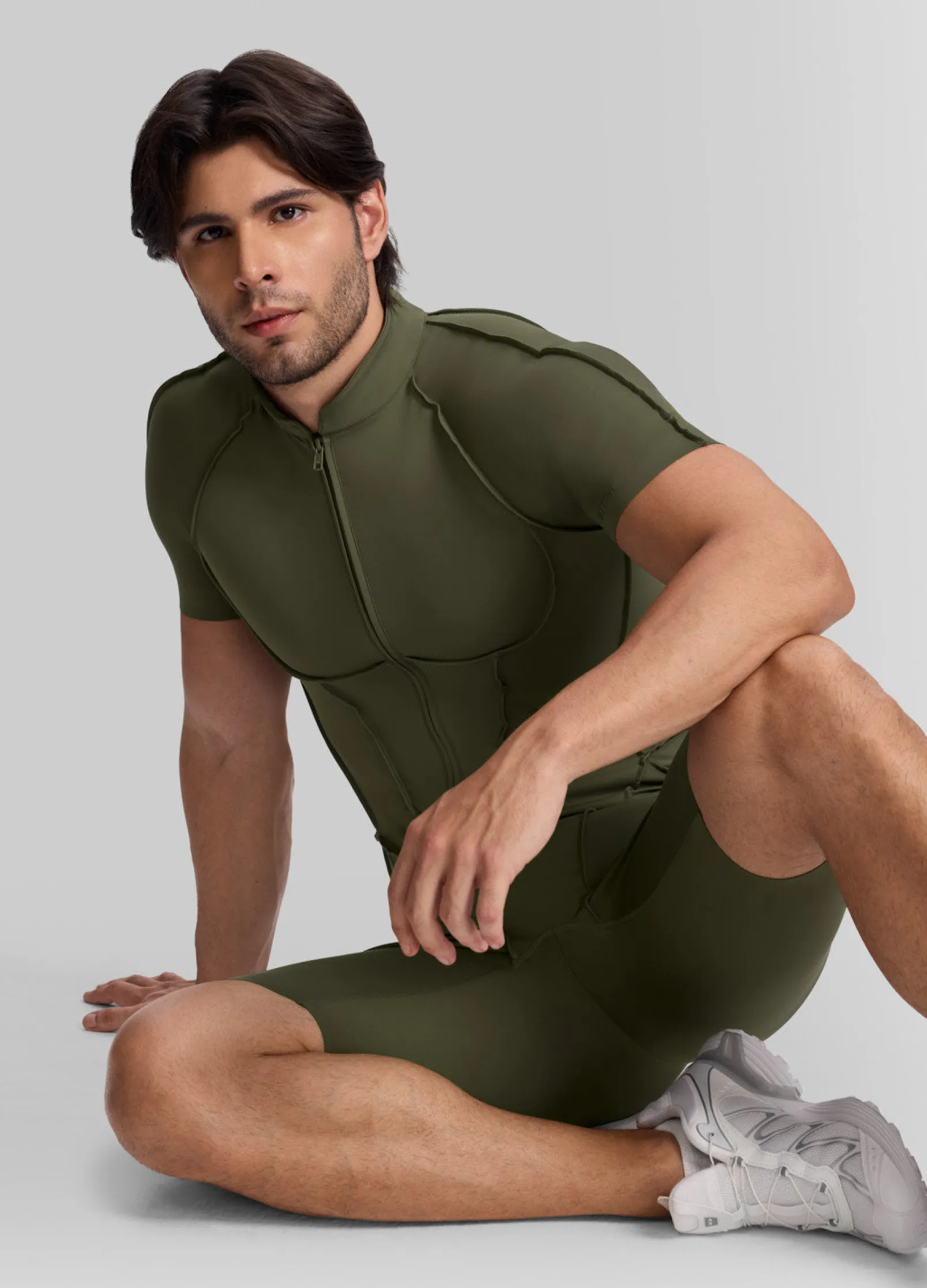 Sleek Shorts Open-Back Herosuit