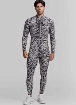 Snow Leopard Herosuit mit geschlossenem Rücken