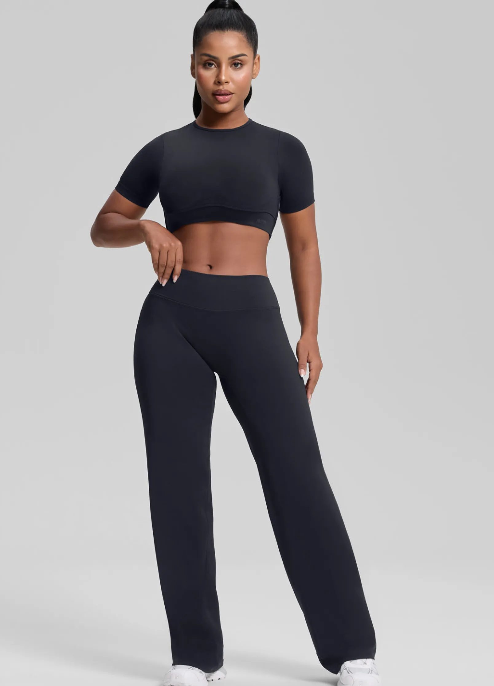 Straight Leg Flowy Stretchy Soft Sweat-Wicking Bottoms