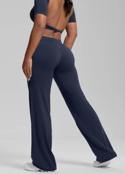 Straight Leg Flowy Stretchy Soft Sweat-Wicking Bottoms