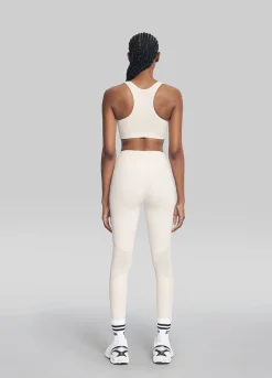 Stretch-Performance-Leggings mit hohem Bund