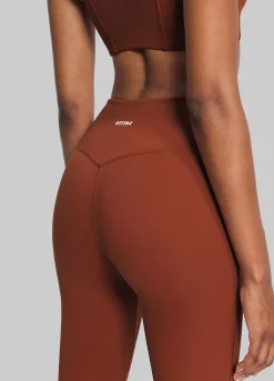 Stretch-Performance-Leggings mit hohem Bund