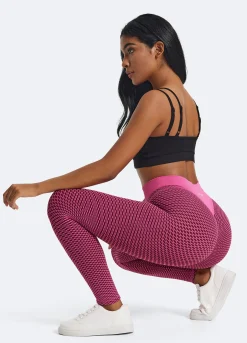 Strukturierte Scrunch-Leggings