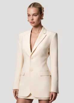 Taillierter einreihiger Blazer
