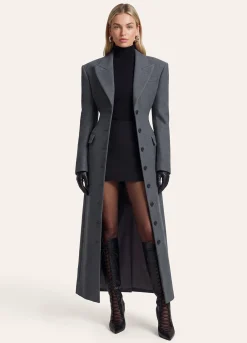 Tailored Wool Maxi Coat