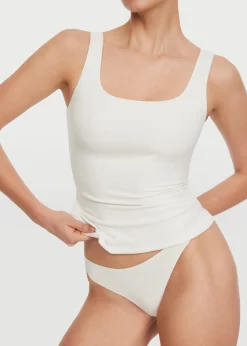 Tanktop mit eckigem Ausschnitt