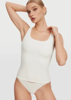Tanktop mit eckigem Ausschnitt