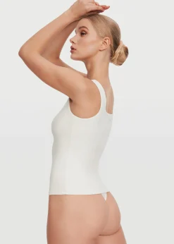 Tanktop mit eckigem Ausschnitt
