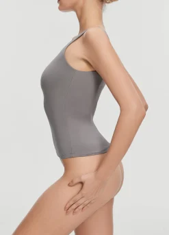 Tanktop mit eckigem Ausschnitt