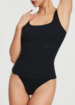 Tanktop mit eckigem Ausschnitt