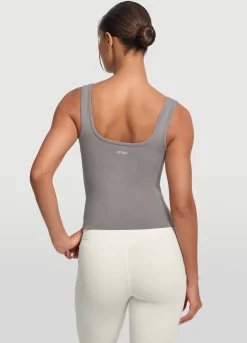 Tanktop mit Knopfleiste