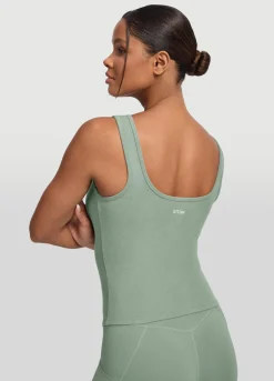 Tanktop mit Knopfleiste