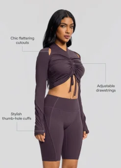 Verstellbares Crop-Top