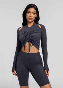 Verstellbares Crop-Top