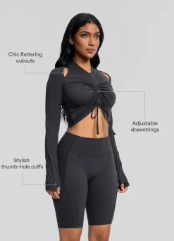 Verstellbares Crop-Top