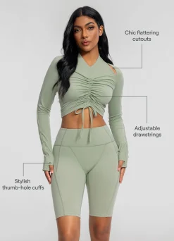Verstellbares Crop-Top
