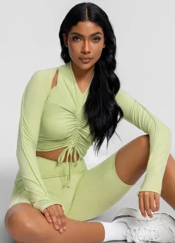 Verstellbares Crop-Top