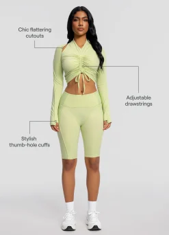 Verstellbares Crop-Top