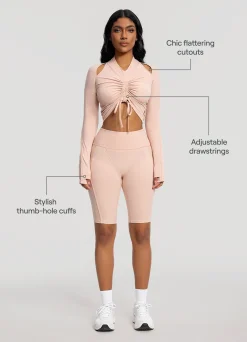 Verstellbares Crop-Top