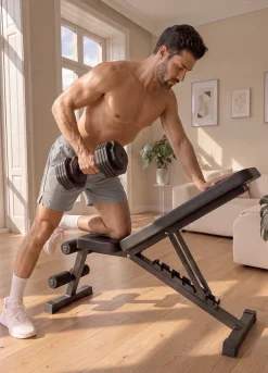 Verstellbare Trainingsbank für zu Hause