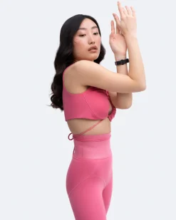 Vorne gebundenes sexy Stütz-Top