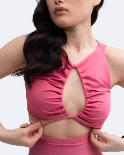 Vorne gebundenes sexy Stütz-Top