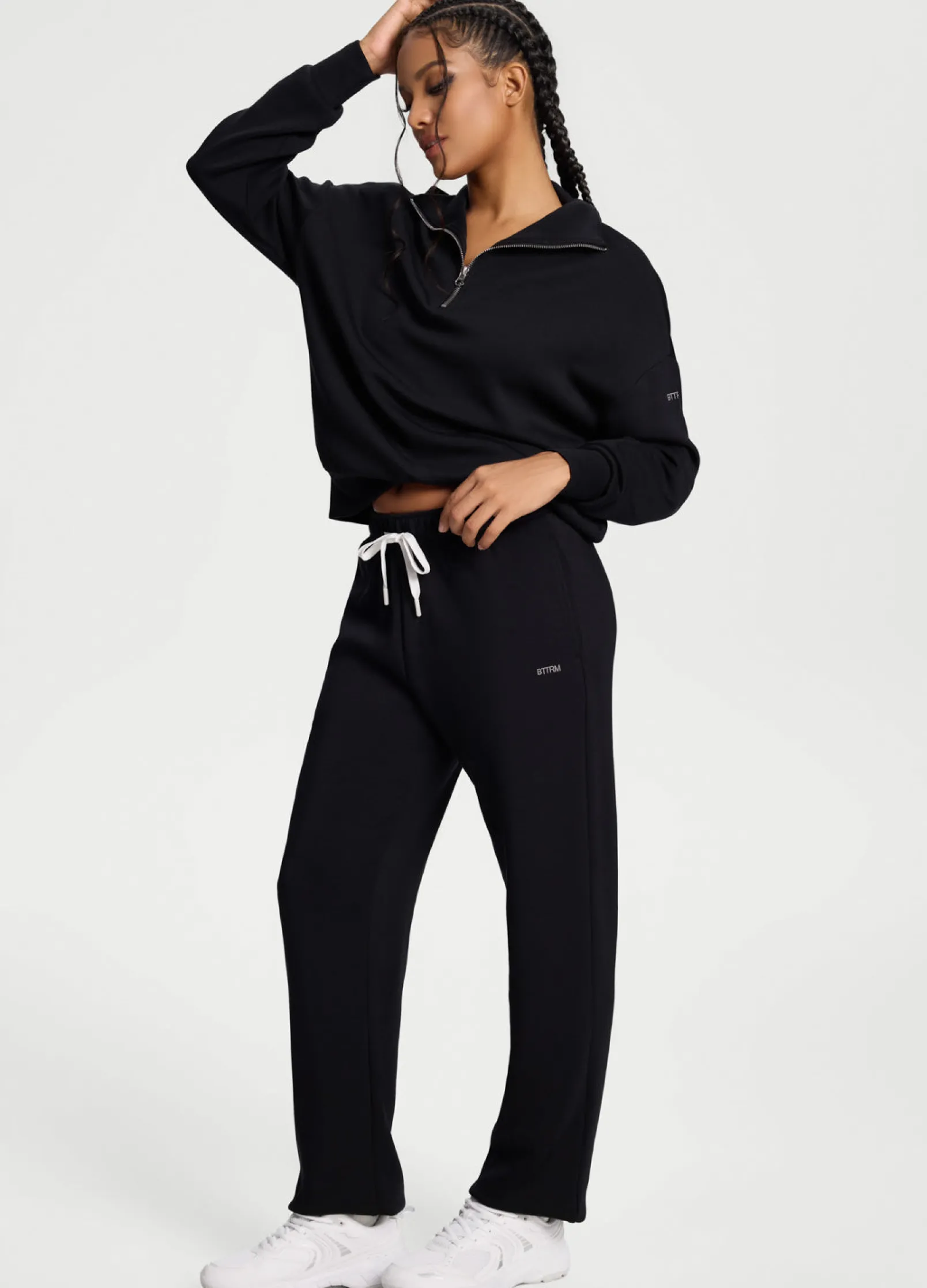 Weiche Sweatpants mit geradem Bein