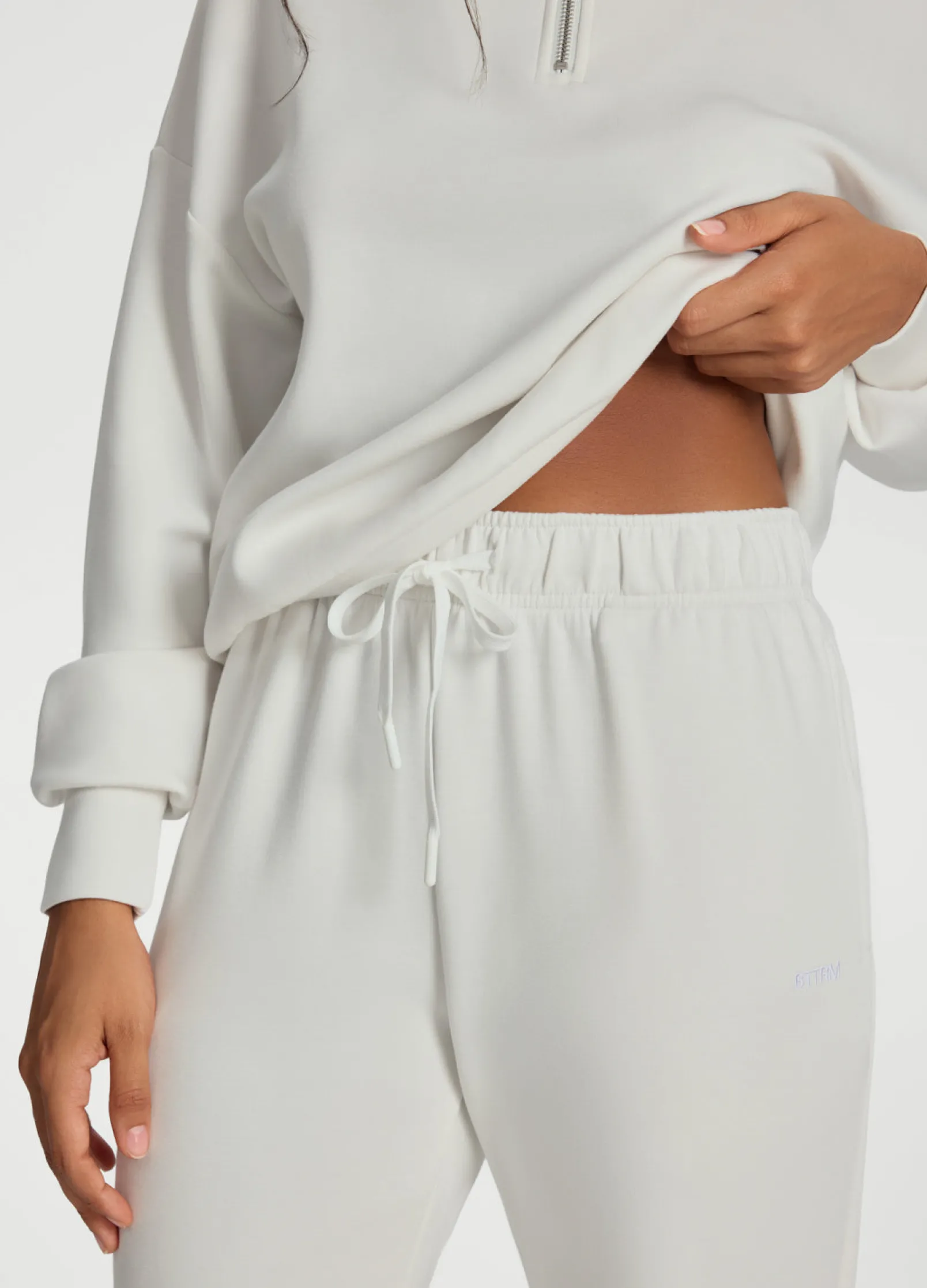 Weiche Sweatpants mit geradem Bein