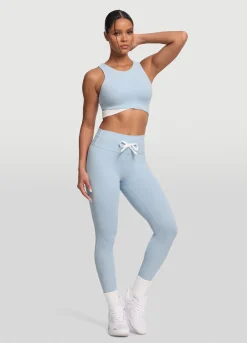 Zweifarbiges Crop-Top